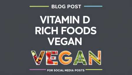 Vitamin d rich foods vegan