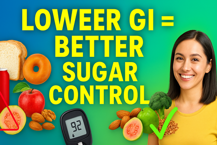 Lower GI Foods for Better Sugar Control Naturally
