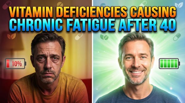Vitamin Deficiencies Causing Chronic Fatigue After 40