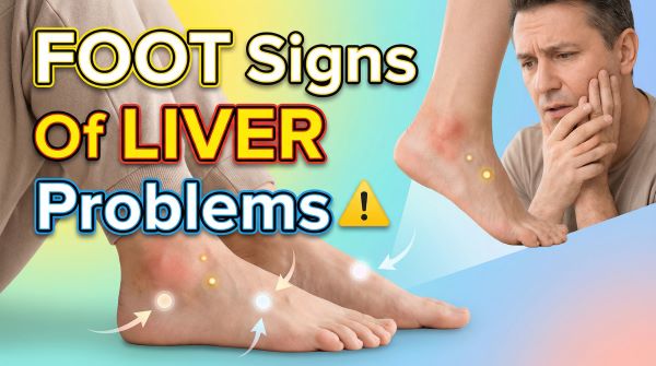 foot signs of liver problems