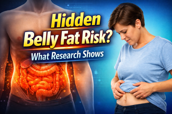 hidden belly fat risk