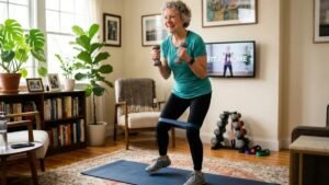 Why Metabolism Slows After 60: Simple Tips That Help strength training for older adults at home
