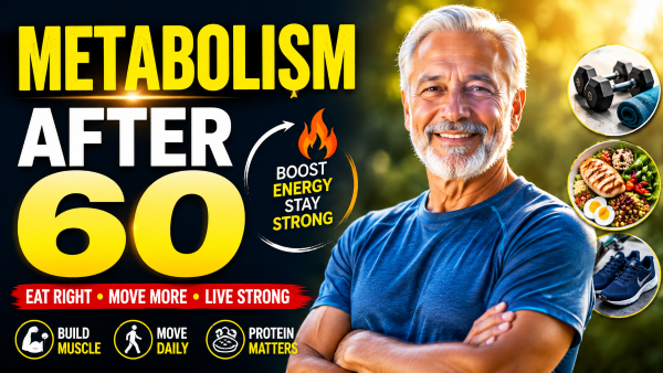 why metabolism slows after 60